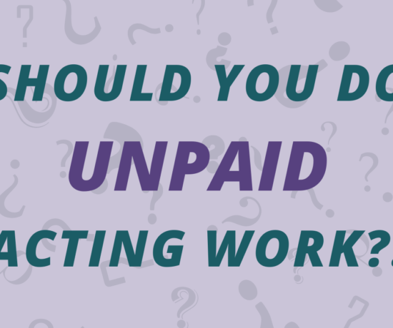Should you do UNPAID acting work? | Ajarae Coleman